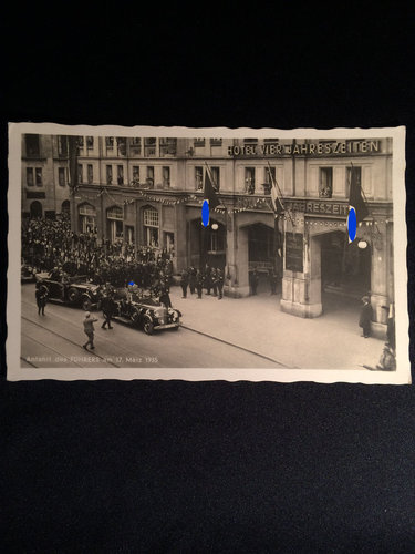 Ansichtskarte / Postkarte Anfahrt des Führers am 17. März 1935